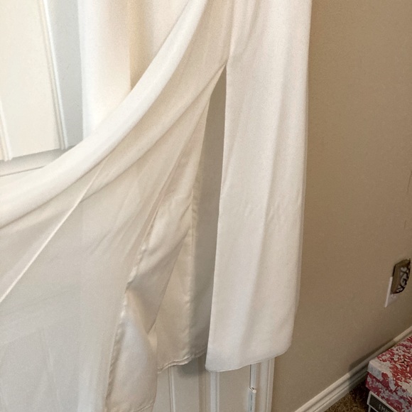 Wedding Dress - David’s Bridal Gown, white, floor length - Picture 3 of 3